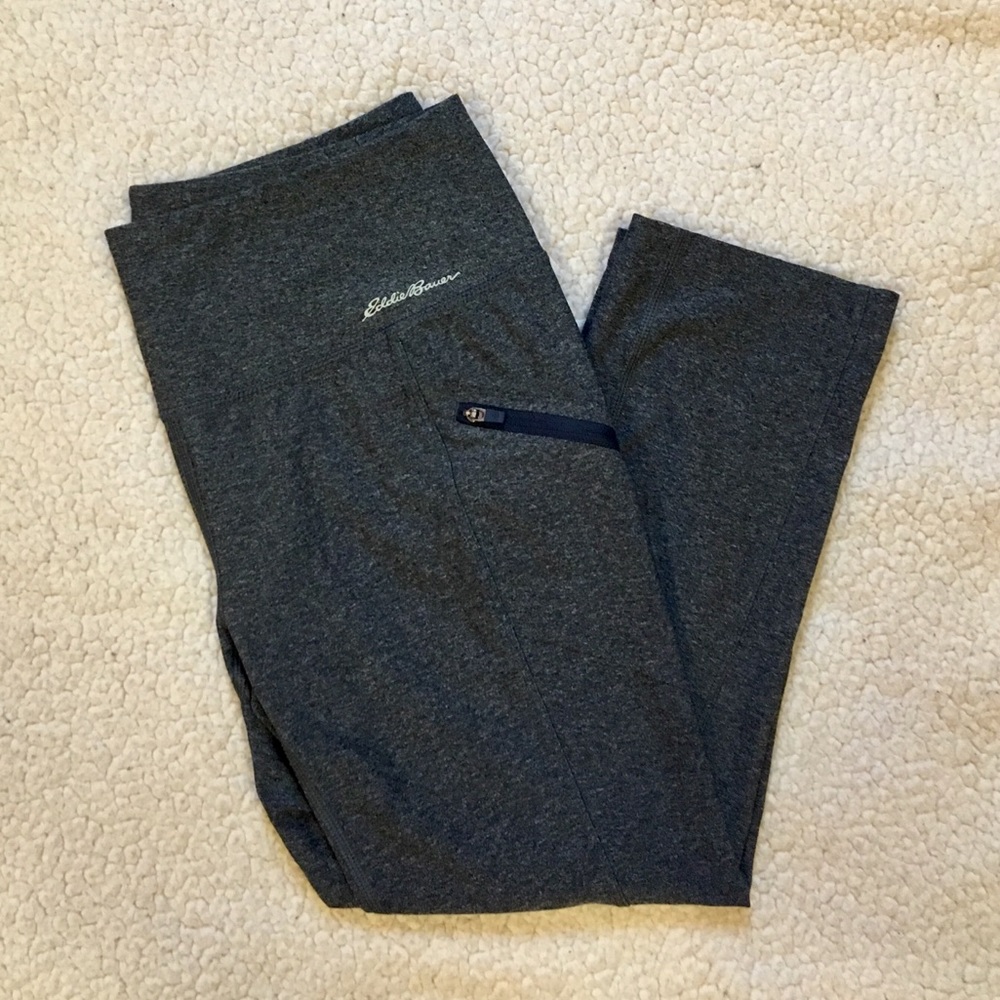 Womens Eddie Bauer trail tight capris leggings